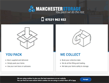 Tablet Screenshot of manchesterstorage.org